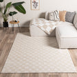 Japandi Rug - Yori Checkerboard Cream