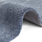 Scandinavian Floor Rug - Maniac Blue/Silver Lunel