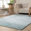 Washable Rug - Clean Light Blue