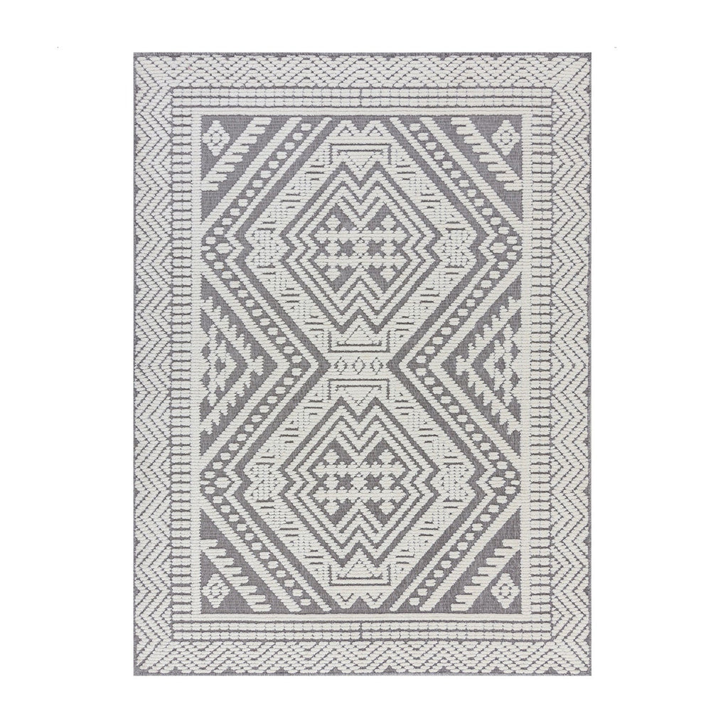 Washable floor rug - Galeo Jaipur Grey