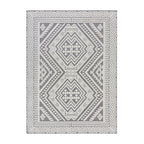 Washable floor rug - Galeo Jaipur Grey