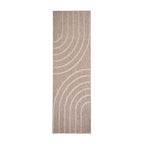 Balcony Rug - Sierra Curves Beige/Cream