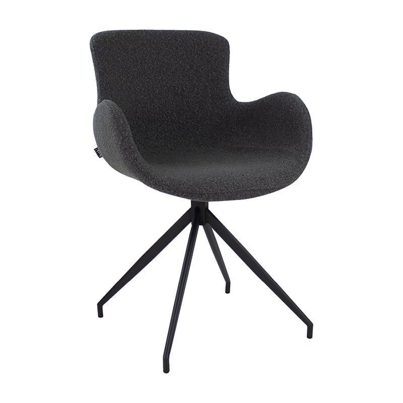 Swivel chair - Novi Dark Grey