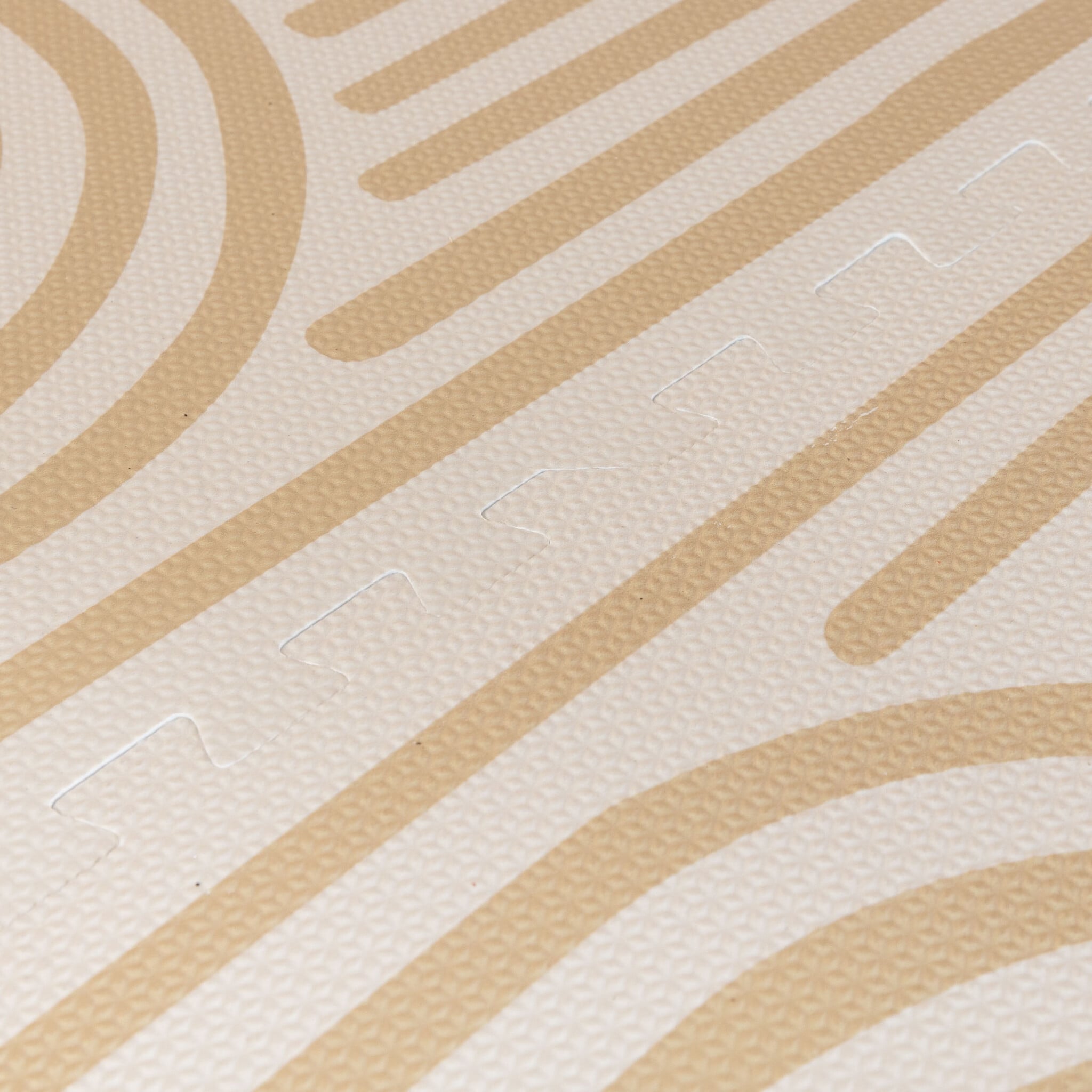 Foam Puzzle Mat – Alfie Grid Beige