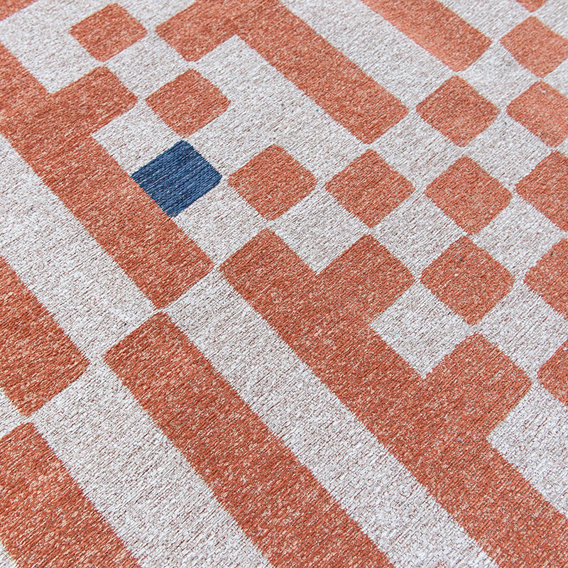 Retro floor rug - Chess Nude 9341