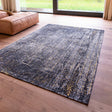 Vintage floor rug - Mad Men Jacob's Ladder 8422 Grey