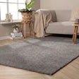 Washable Rug - Clean Dark Grey