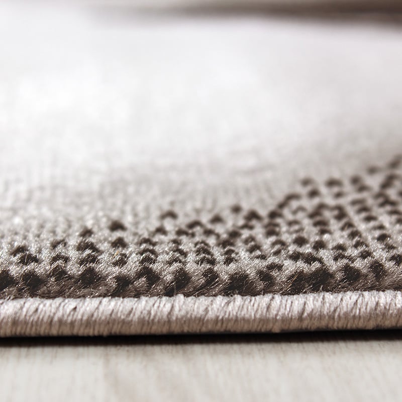 Modern Floor Rug - Plus Brown 8008