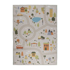 Car Play Rug - Rocky Ride Grey