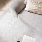 Sustainable Low-Pile Rug - Lykke Cream
