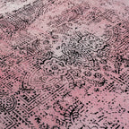 Abstract floor rug - Elitha Pink