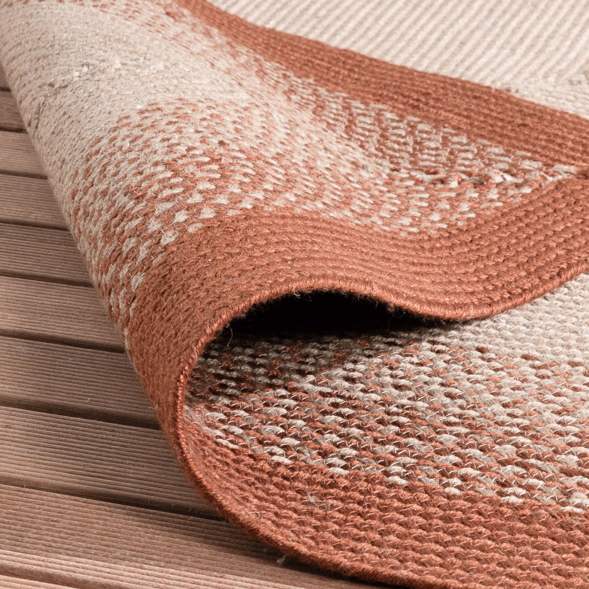 Indoor Outdoor Rug - Florence Terracotta