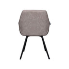 Dining chair - Karl Grey/Beige