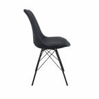 Chair Velvet - Black