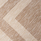 In- & Outdoor Rug – Sierra Frame Beige/Cream