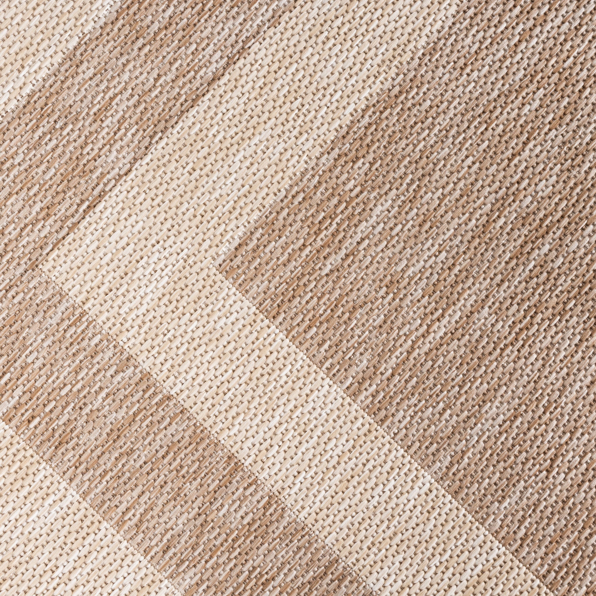 In- & Outdoor Rug – Sierra Frame Beige/Cream