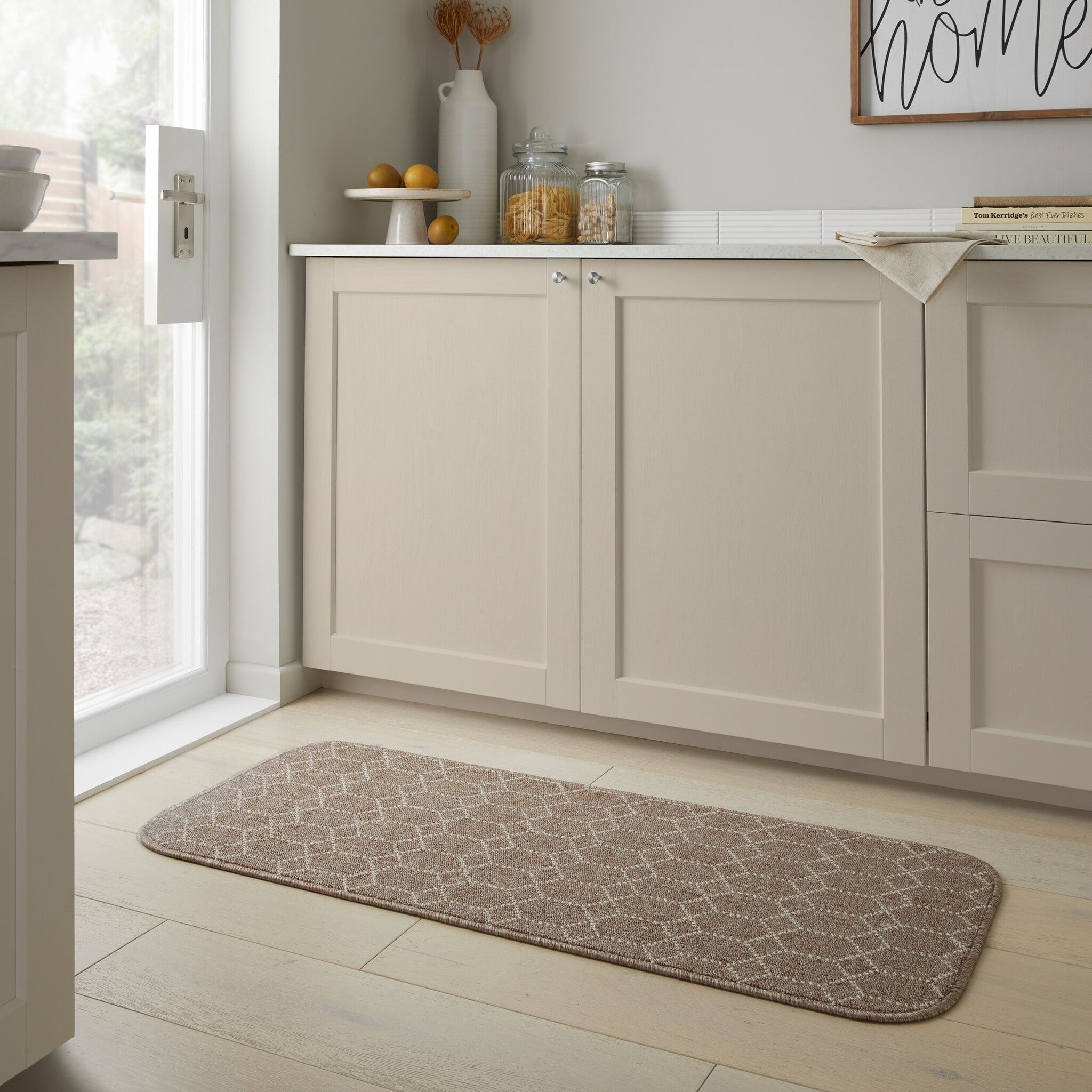 Washable door mat - Argo Taupe