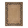 Jute floor rug - Marino Floral Natural