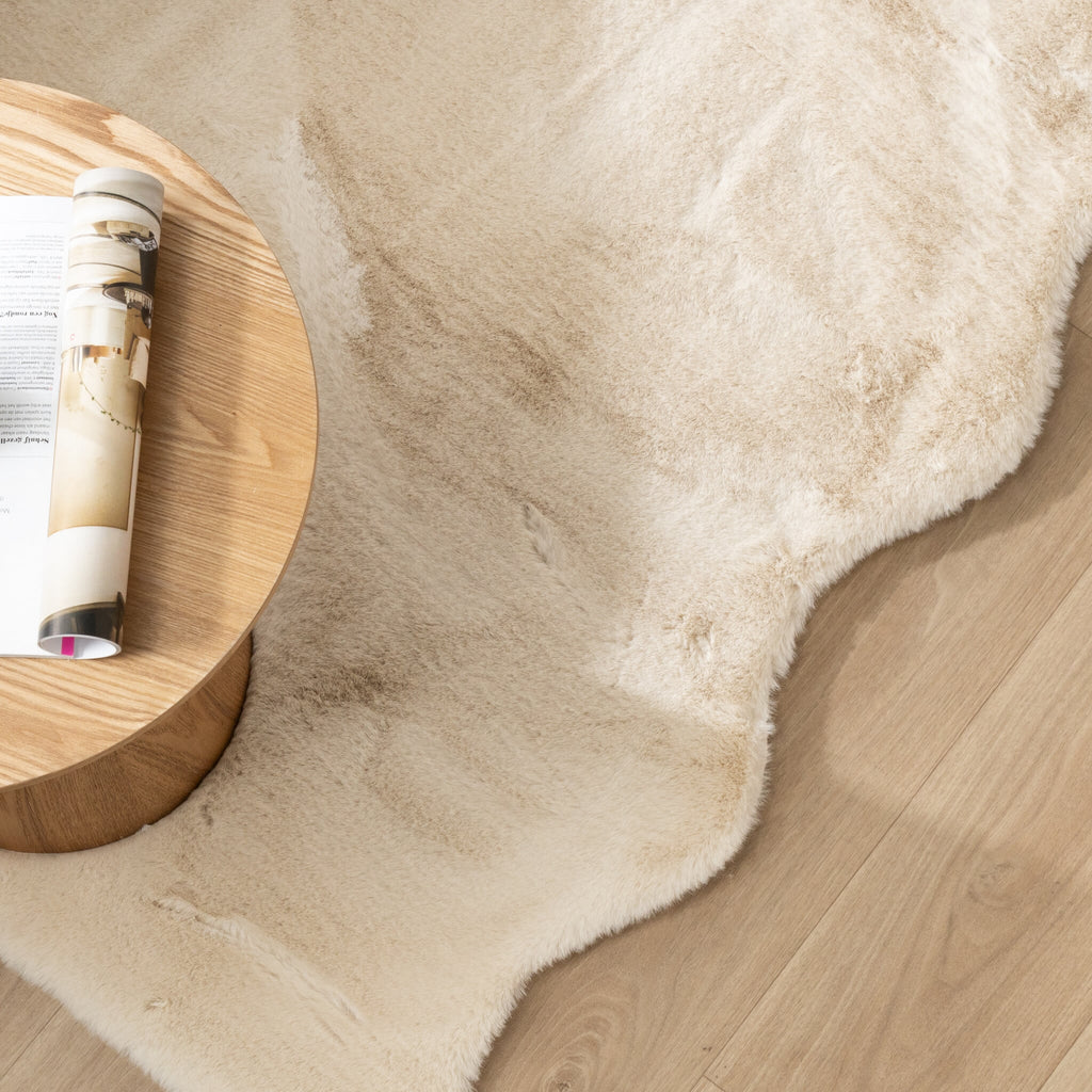 Soft High Pile Rug - Comfy Supreme Wavy Cream