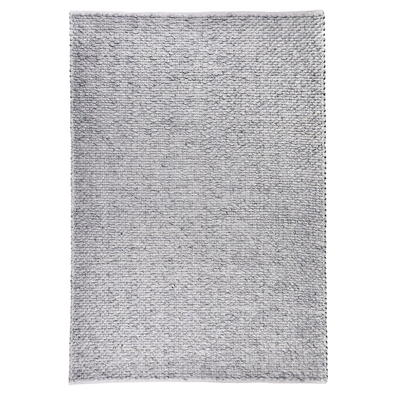 Wool floor rug - Leona Cream/Grey