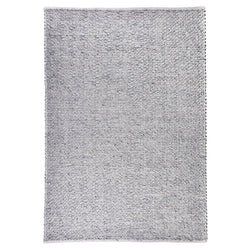 Wool floor rug - Leona Cream/Grey