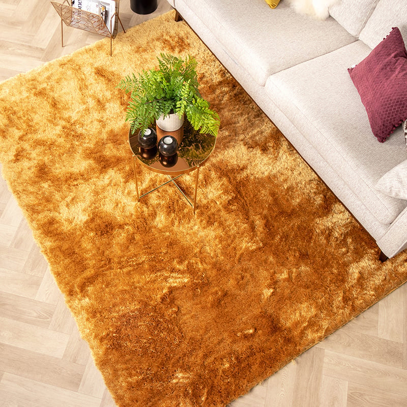 High Pile Rug - Glorious Gold/Yellow