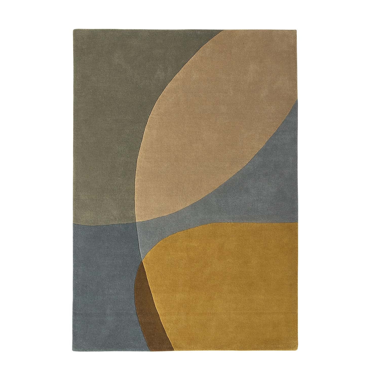 Wool Floor Rug - Shades Multicolor 070
