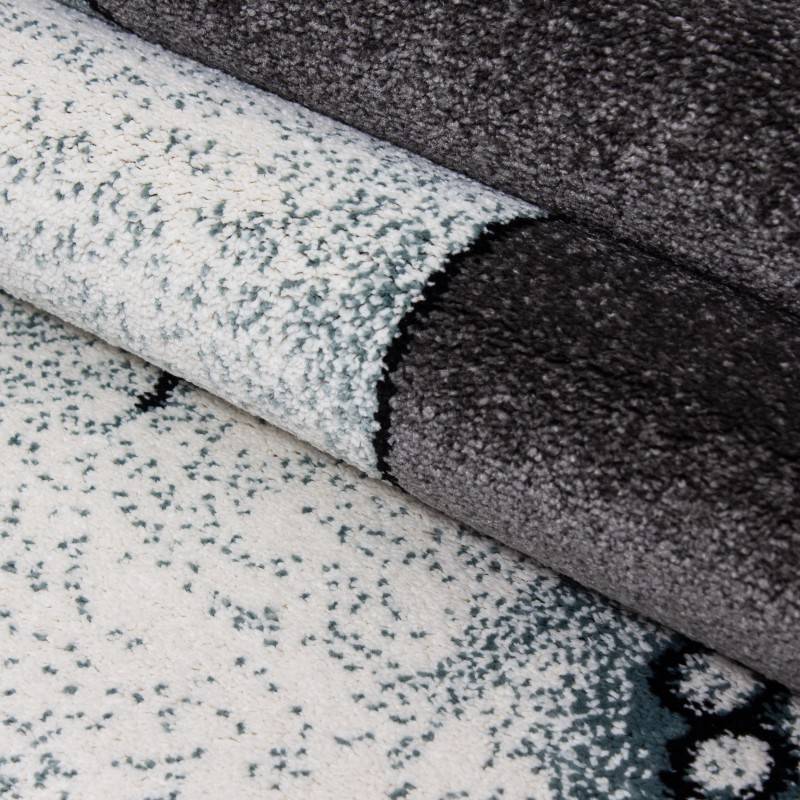 Children's Floor Rug - Anna Elephant Blue