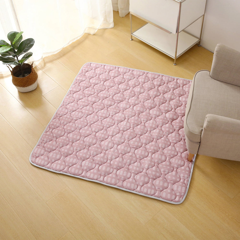 Baby play mat square - Noa Pink