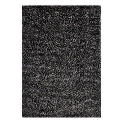 Shaggy Floor Rug - Paulina Black/Grey