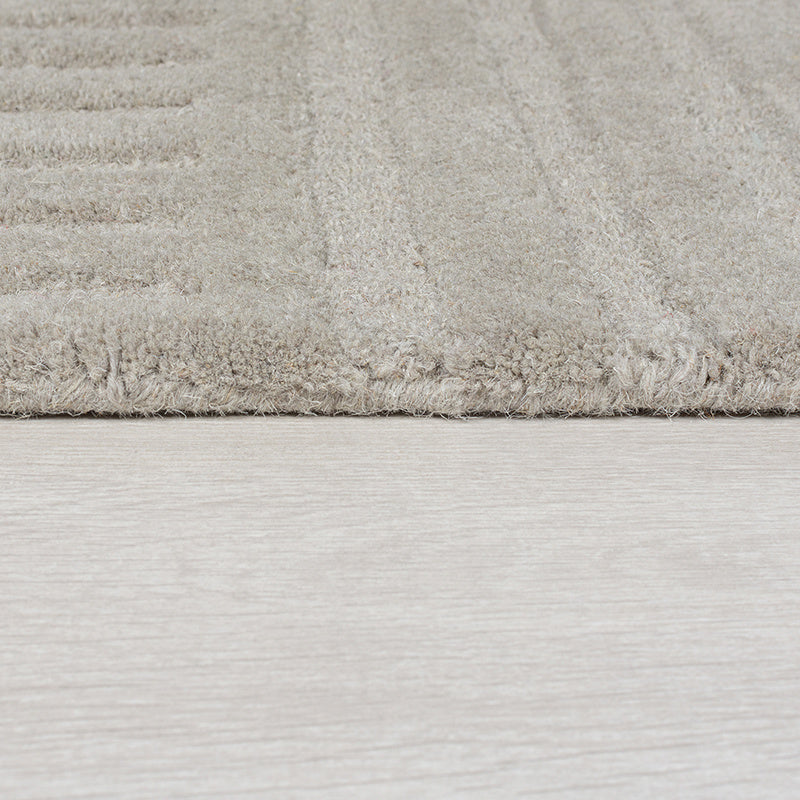 Modern Floor Rug - Solacio Zen Grey