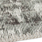Vintage floor rug - Pleasure Green/Black Vertou