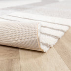 High Pile Rug - Serene Shapes Cream
