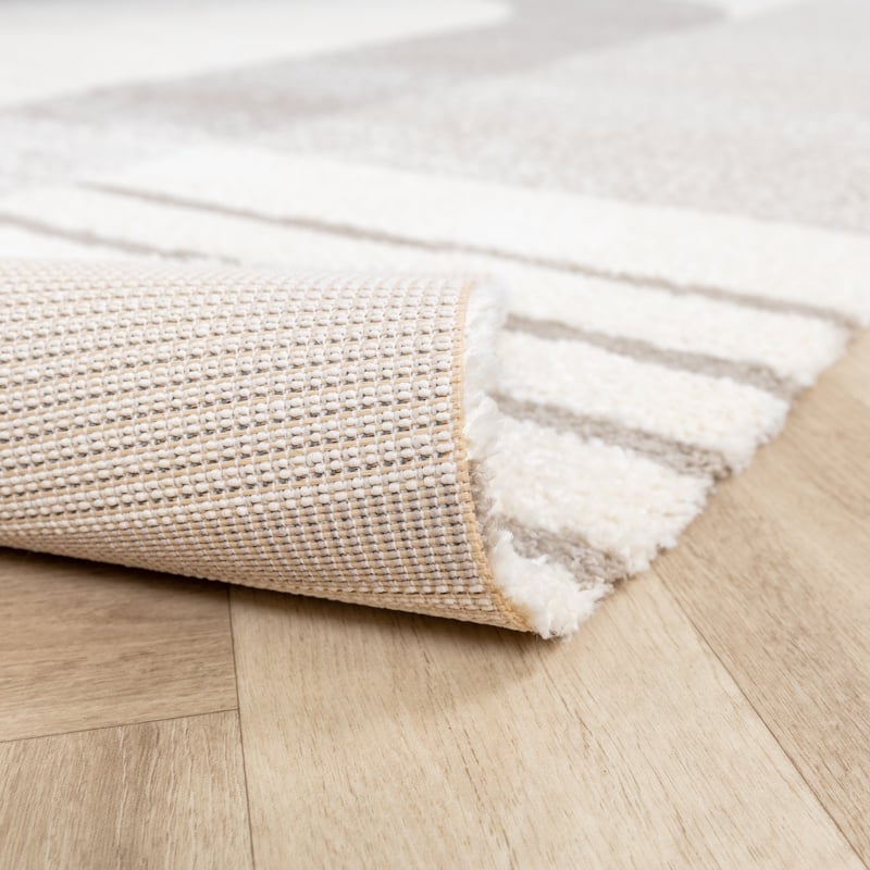 High Pile Rug - Serene Shapes Cream