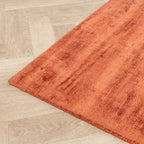 Viscose Rug - Pearl Terracotta