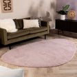 Soft organic rug - Teddy Pink