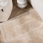 Scandinavian rug - Lova Border Beige