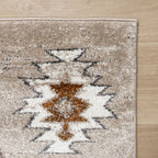 High pile rug - Blend Aztec Beige