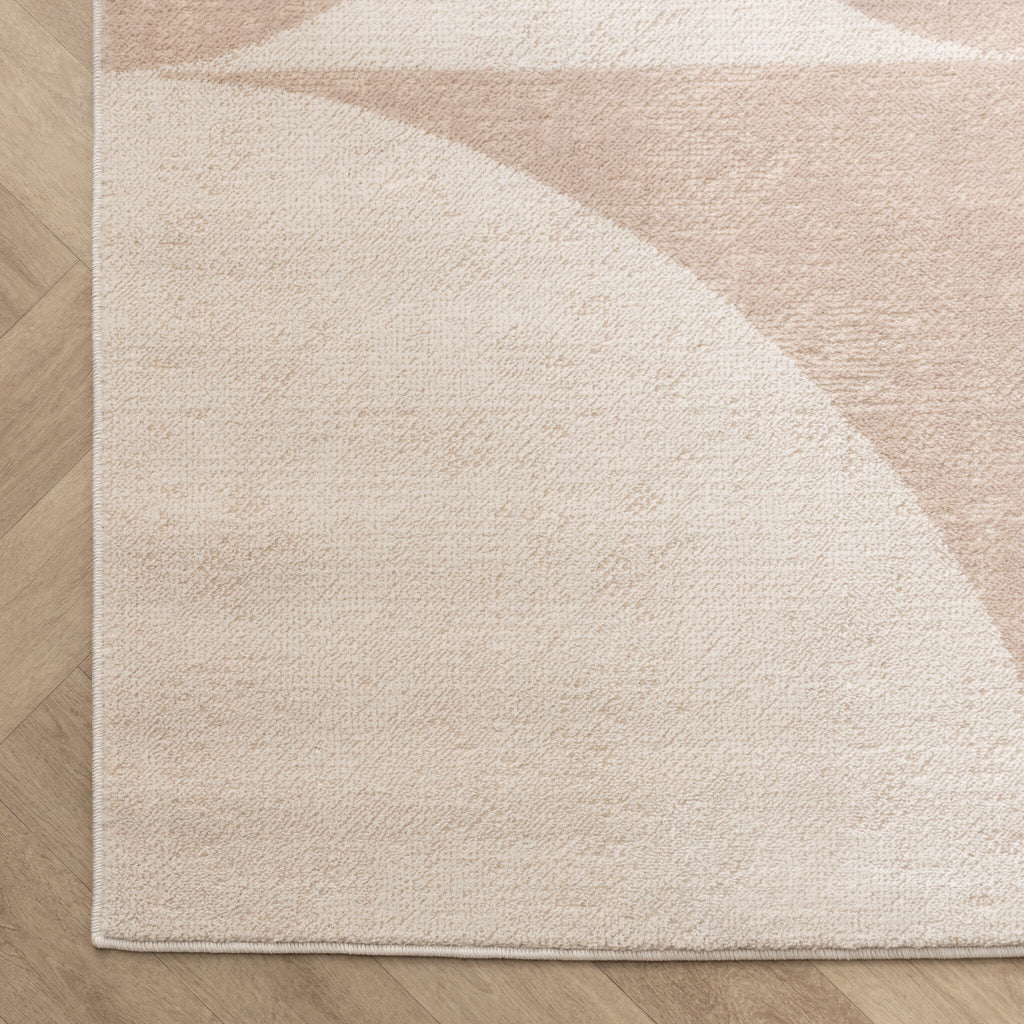 Japandi Rug - Aurora Circles Beige