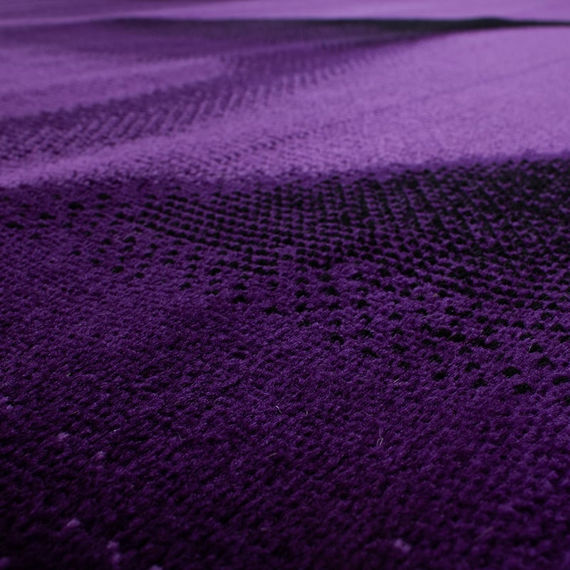 Modern Floor Rug - Jena Purple 9240
