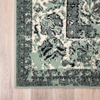 Vintage Rug - Wonder Green/Black