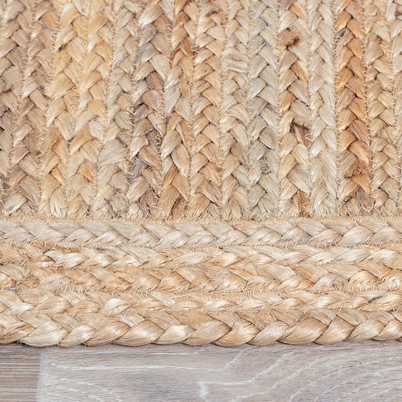 Jute Rug - Fair Square Natural