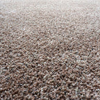 High-pile floor rug - Myla Light Brown 8787