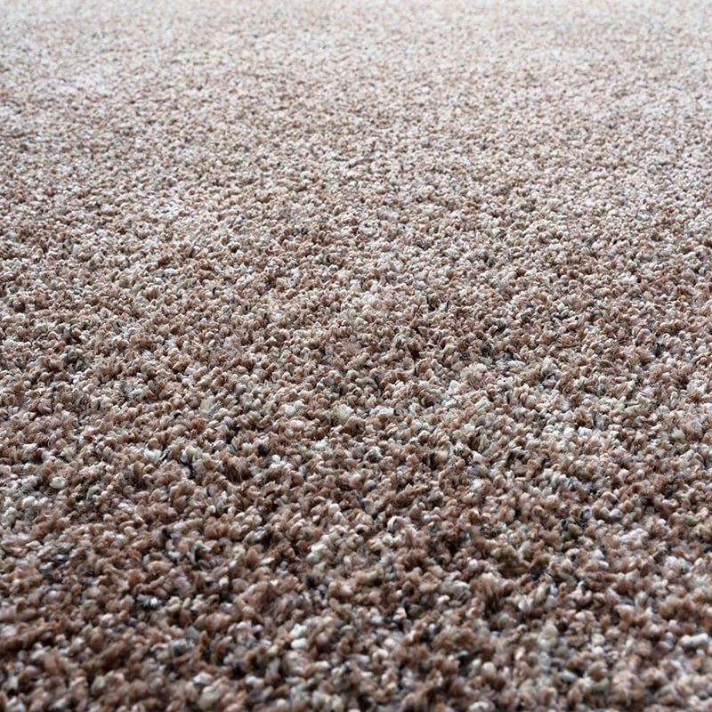 High-pile floor rug - Myla Light Brown 8787