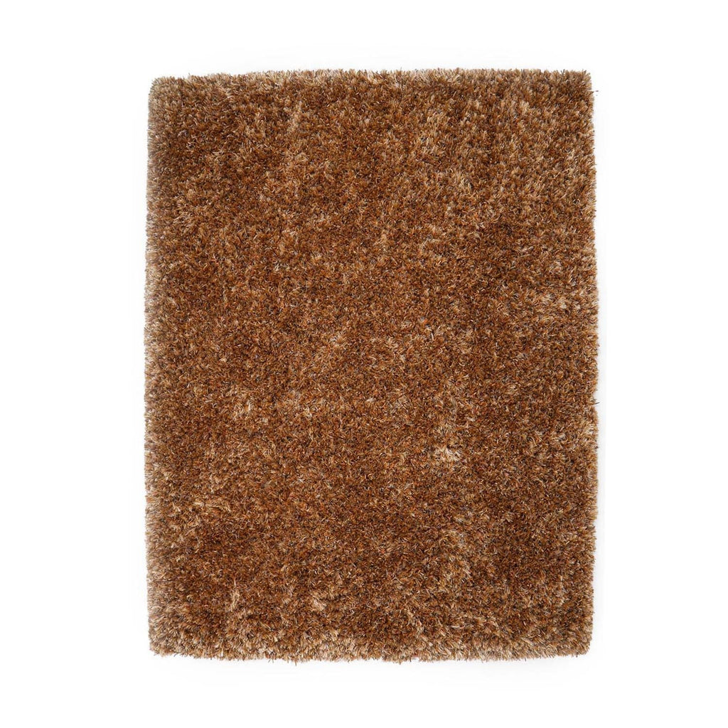 Shaggy floor rug custom size - New Paulo Gold 030