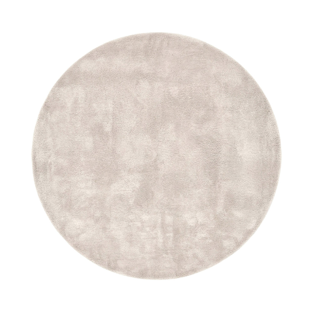 Round wool rug - Leone Cream