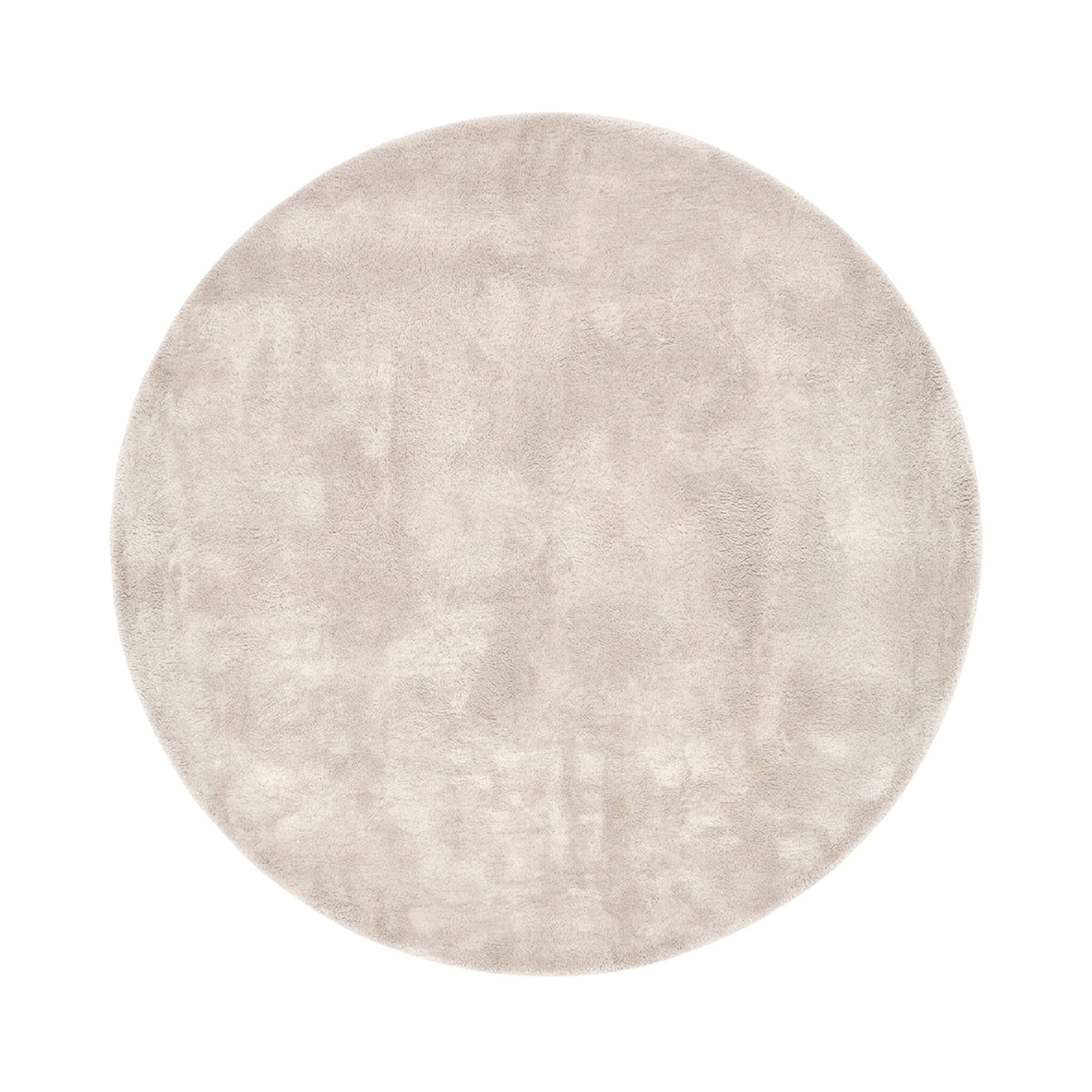 Round wool rug - Leone Cream