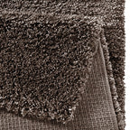 High-pile floor rug - Venice Brown