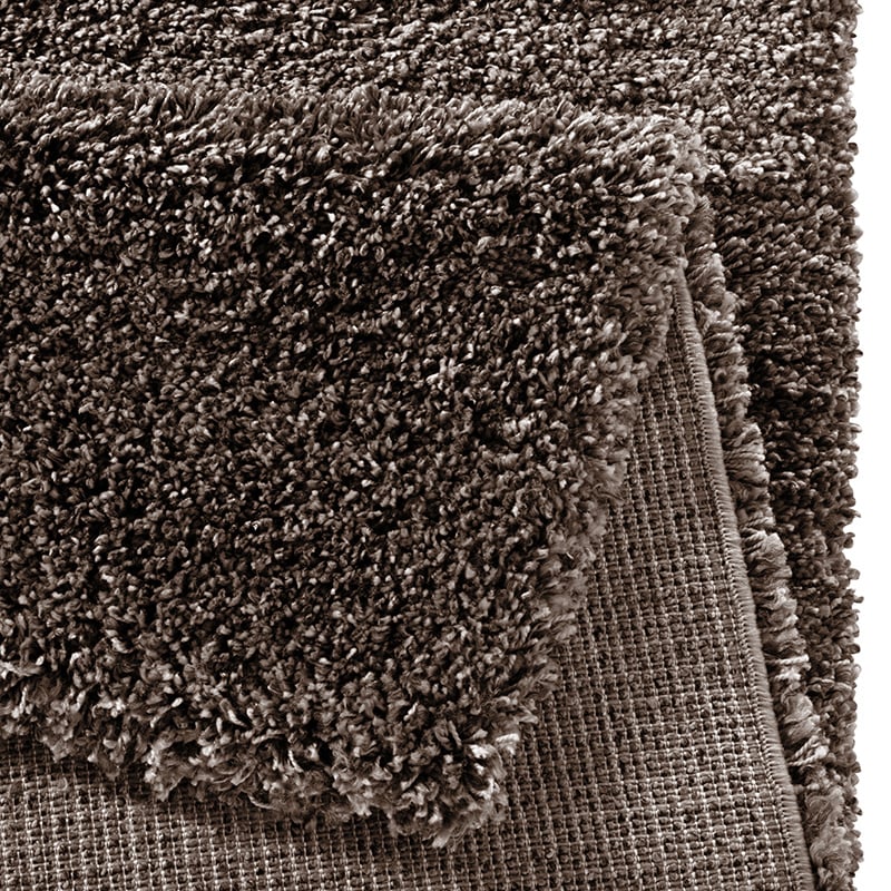 High-pile floor rug - Venice Brown