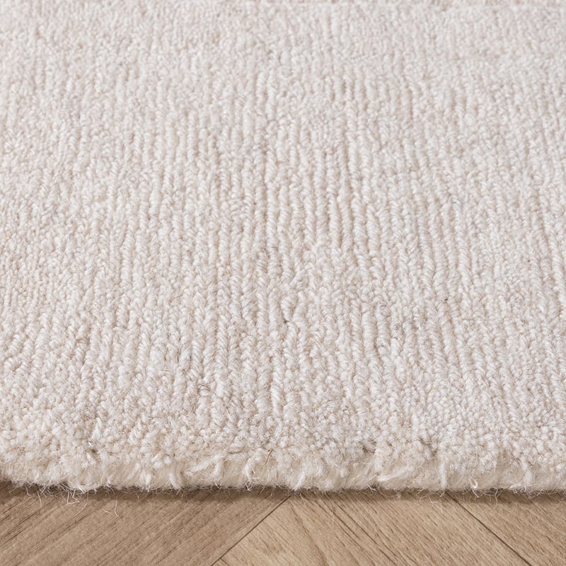 Wool Rug - Giselle Abstract White